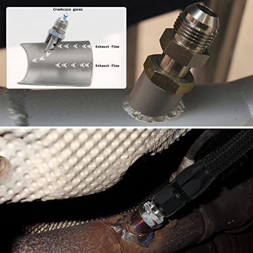 Universal Stainless Steel E-VAC Scavenger Kit includes T304 SS E-VAC fitting