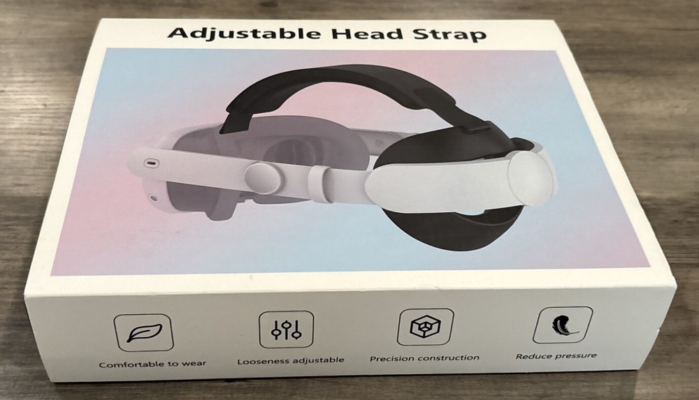 For Oculus Meta Quest 3 VR Head Strap Adjustable Upgraded Elite Pressure Free