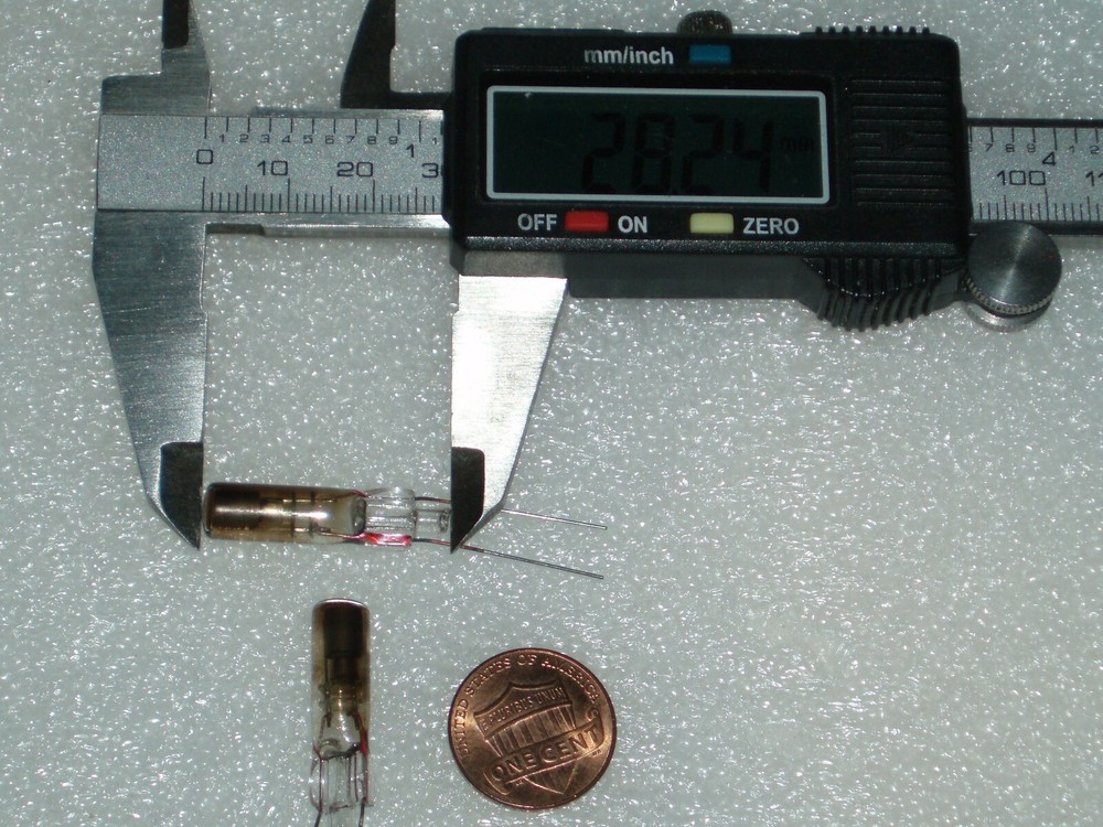 set of 2 INS-1 Neon Bulb dot indicator