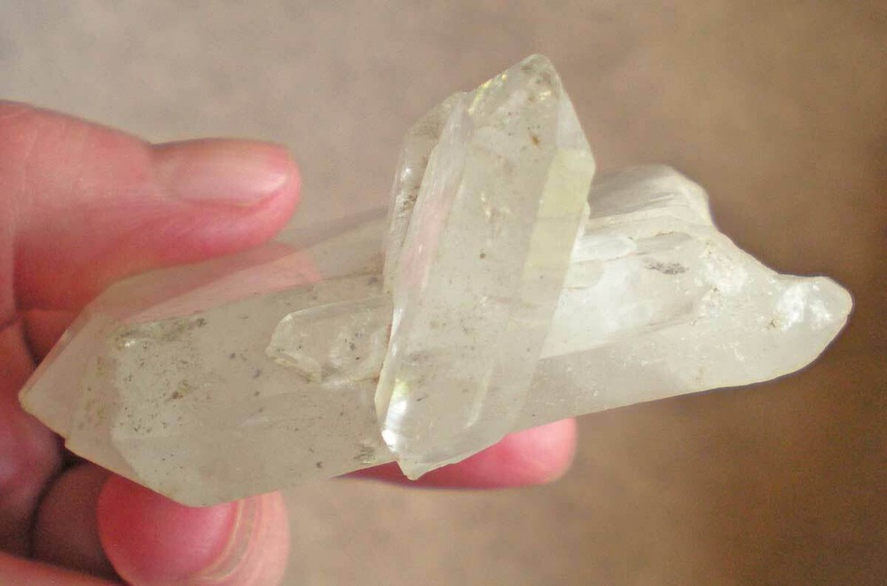 Clear Quartz Faden Crystal r591