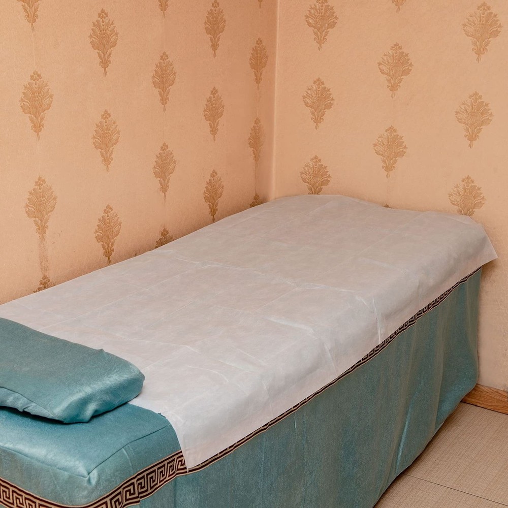 40 PCS Waterproof Disposable Spa Bed Sheets, Massage Table Protector, 31"x67"