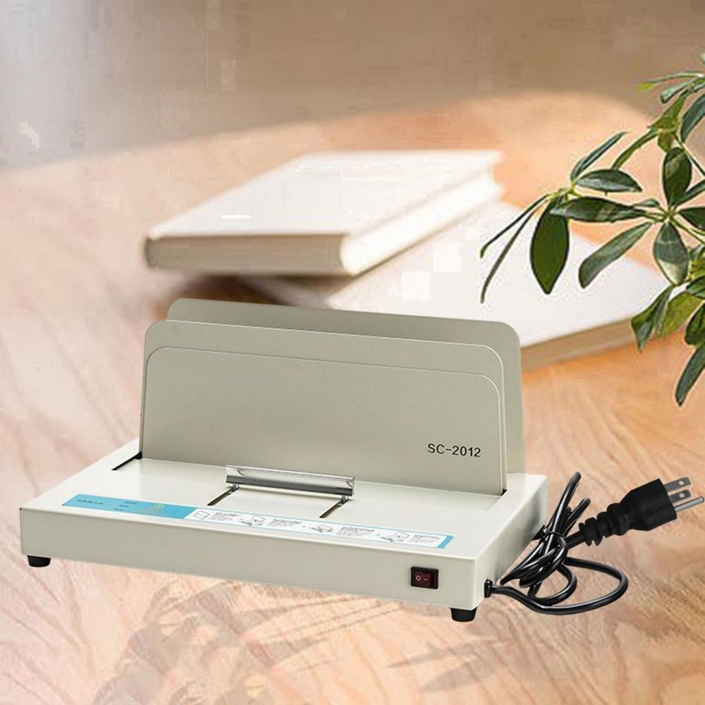 Hot Melt Binding Machine US Adapter Heat Binder for Office