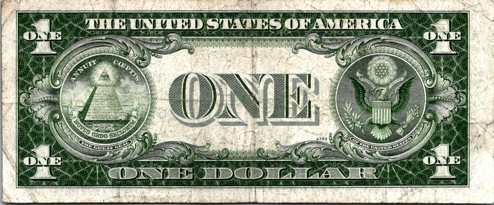 1935-D $1 Silver Certificate Star Note FR. 1613* VF