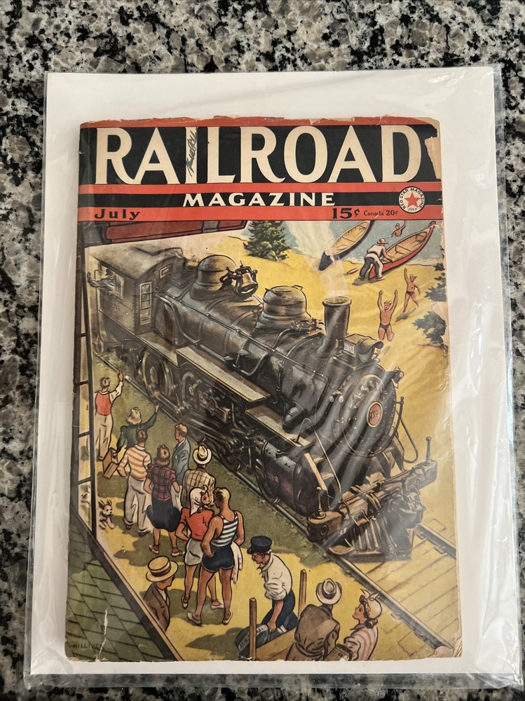 Railroad Magazine - July 1941 Issue