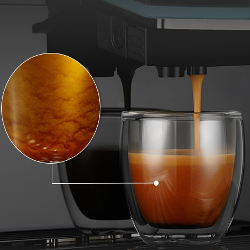 DR.COFFEE C12 Fully Automatic Espresso Machine with Touchscreen & 9 Grind Sizes