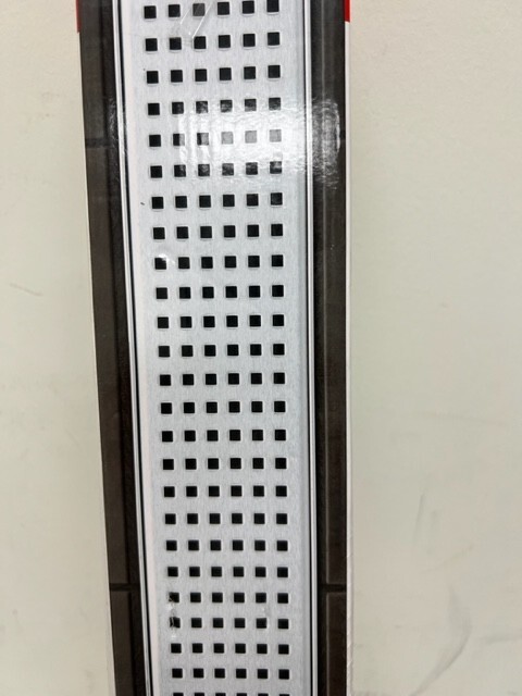 Designline 32 in. Stainless Steel Linear Shower Drain Square Grate