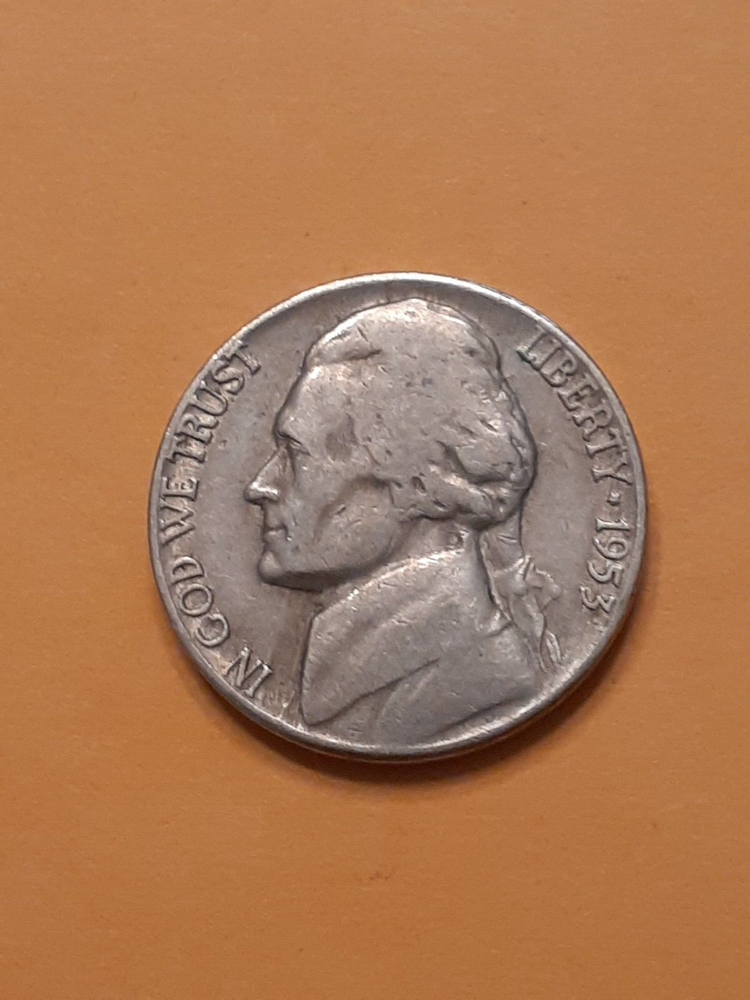 1953 D JEFFERSON NICKEL