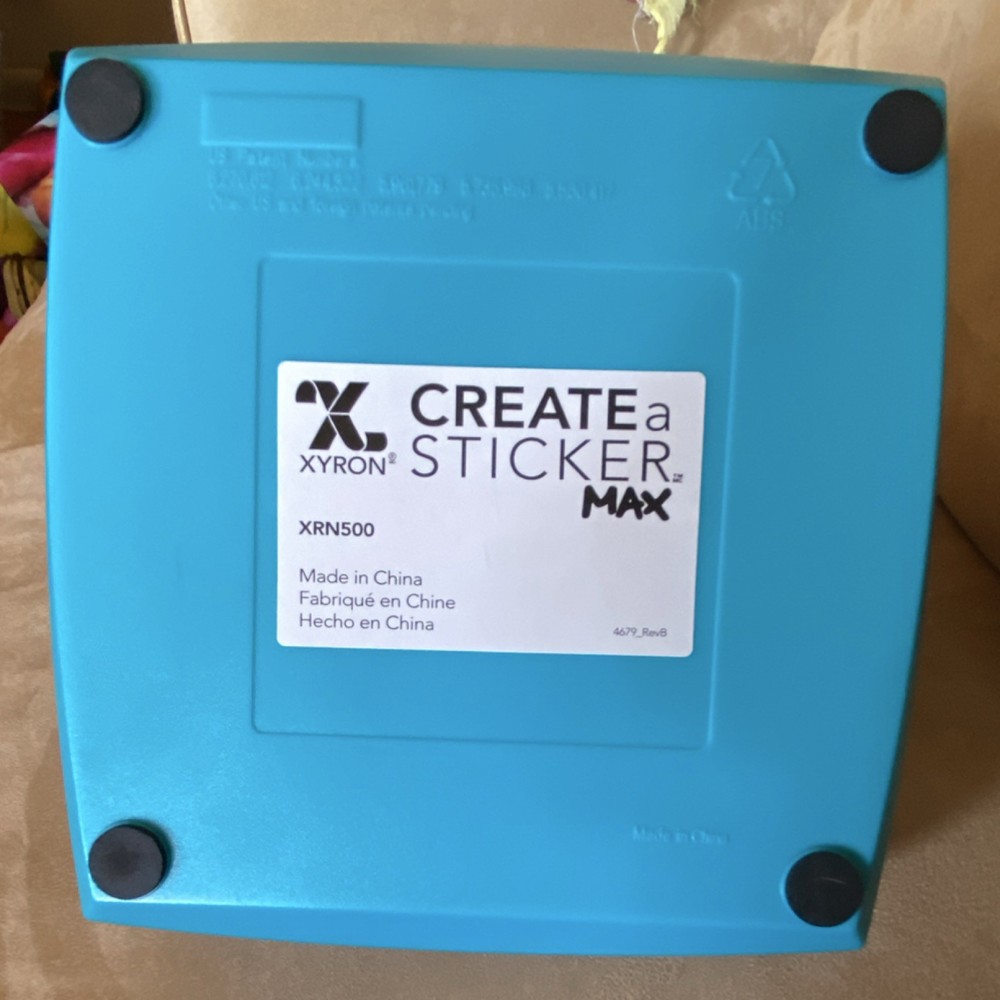 Xyron Create a Sticker Max Sticker Maker Machine XRN500 Scrapbooking Tool
