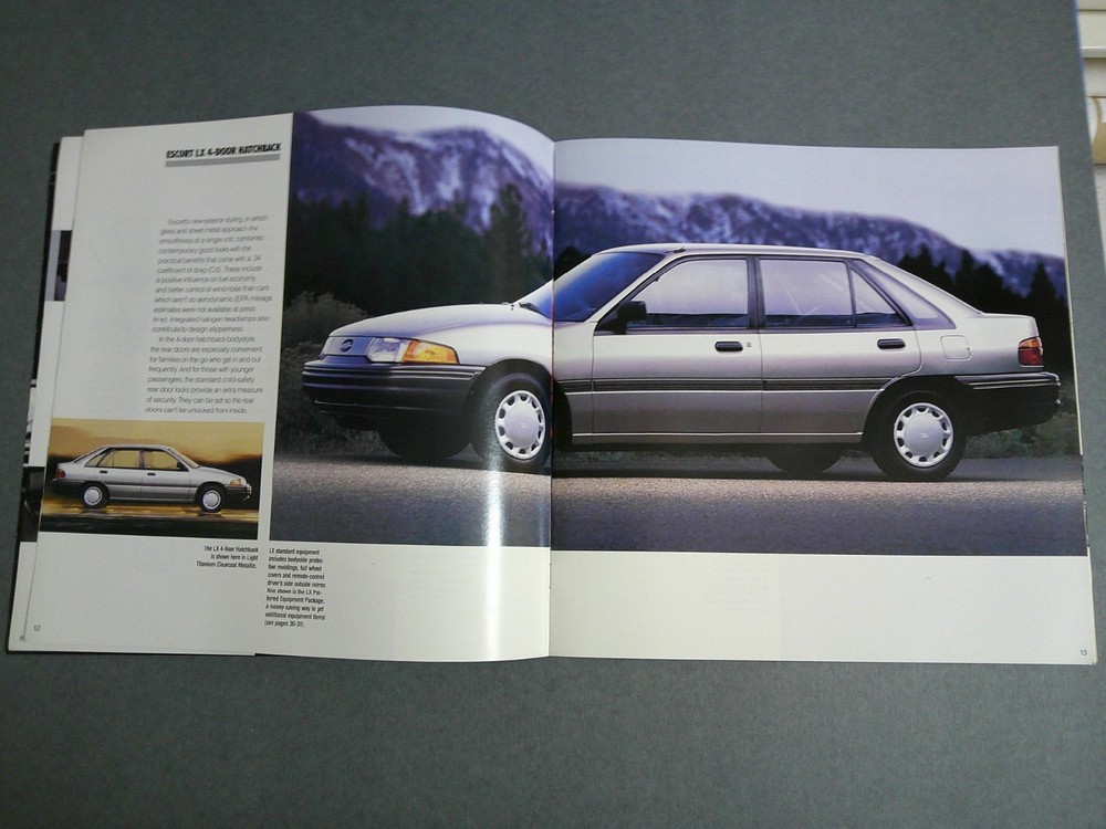 1991 Ford Escort Sales Catalog