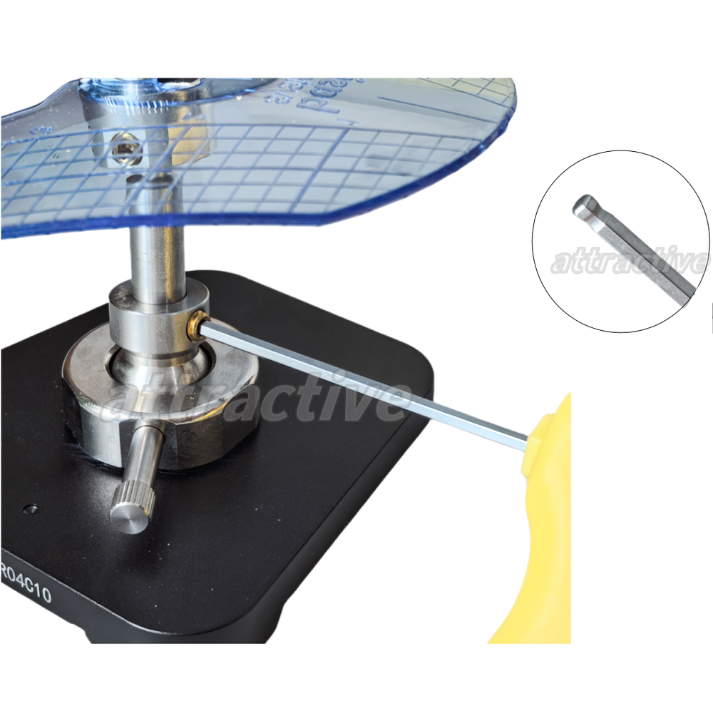 Dental Denture Alignment Basic Guide Frame Magnetic Plate Fits Amann Girrbach