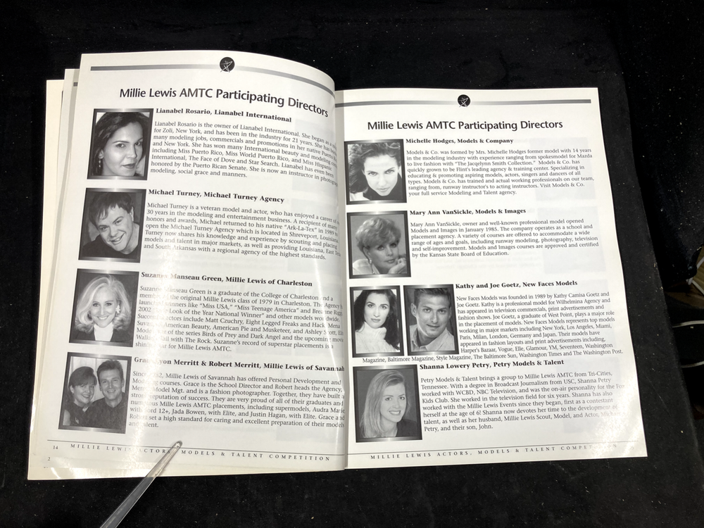 2004 ACTORS,MODELS, &TALENT COMPETITION AMTC CONVENTION PROGRAM, ORLANDO FLORIDA