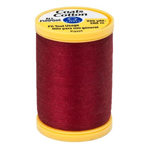 Coats & Clark Thread BARBRY RED 3 spools 30wt