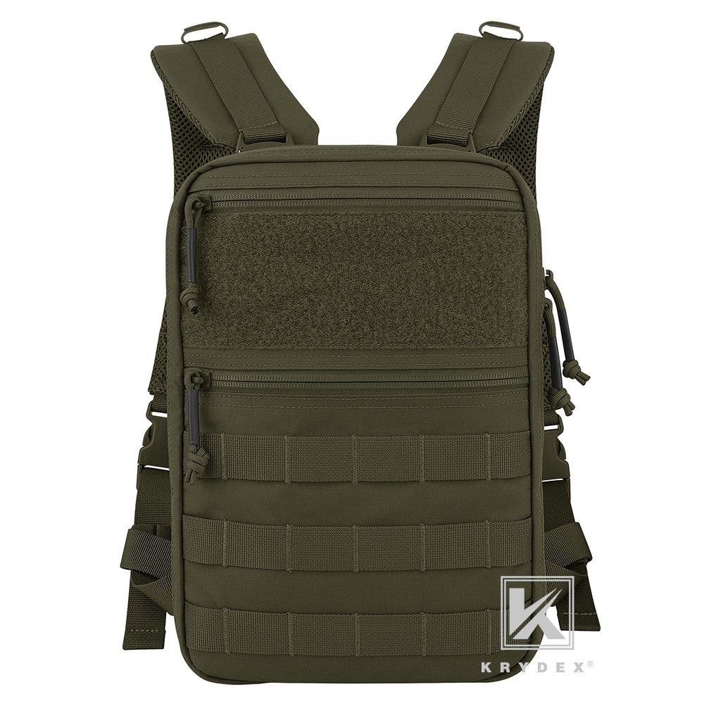 KRYDEX Tactical Hydration Pack 1.5L Water Bladder Carrier Bag MOLLE Backpack