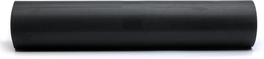 Commercial-Grade Black Rubber Scraper Mat