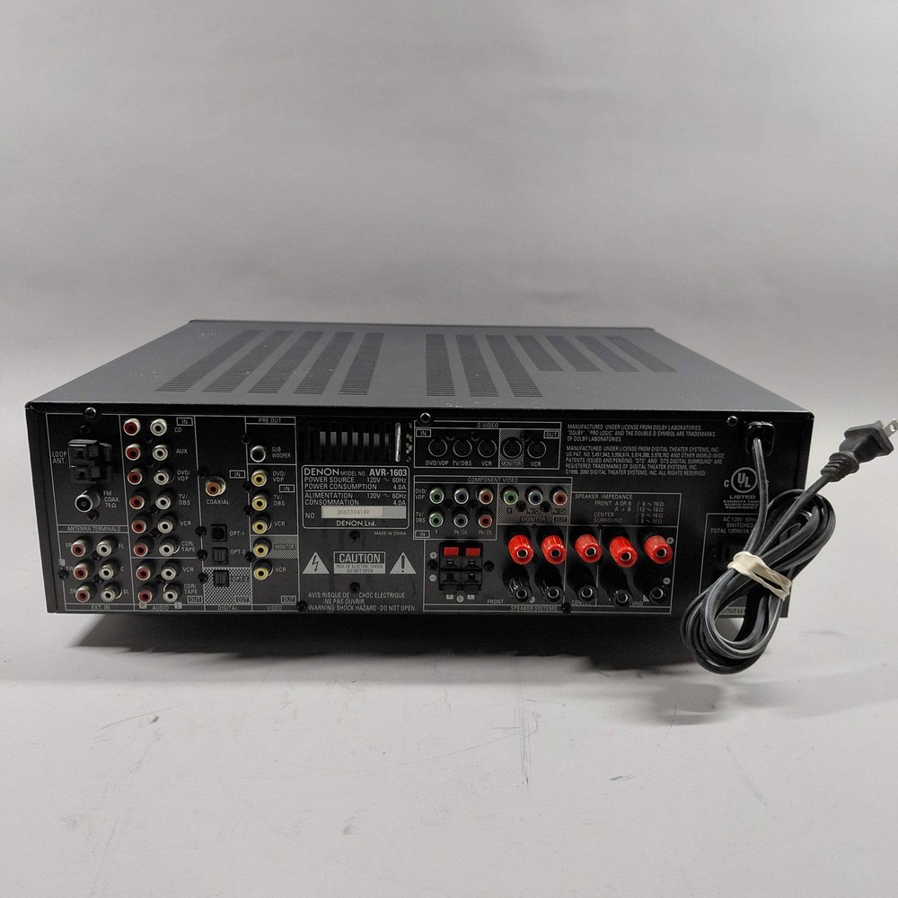 Denon AVR-1603 Receiver