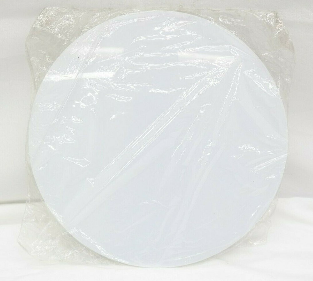 10 1/8" Cake Serving Dish Polystyrene Serving Display Plate   TF