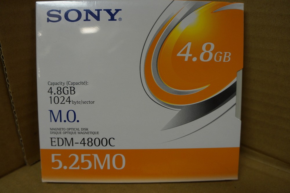 NEW Sony CWO-4800C 4.8GB 5.25 MO OPTICAL DISK