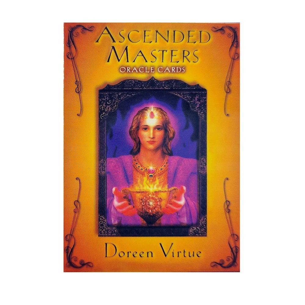 Ascended Masters Mini Oracle Card Deck with Digital Guidebook 3"x4"