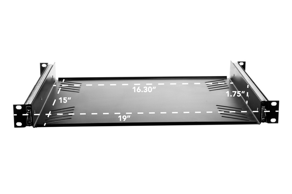 2 OSP 1 Space Sliding Pullout Shelf Rack Mount Tray For ATA Rack Cases