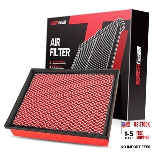 Engine Air Filter, CA8755A Air Filter Fits for Sierra Silverado 1999-2019,