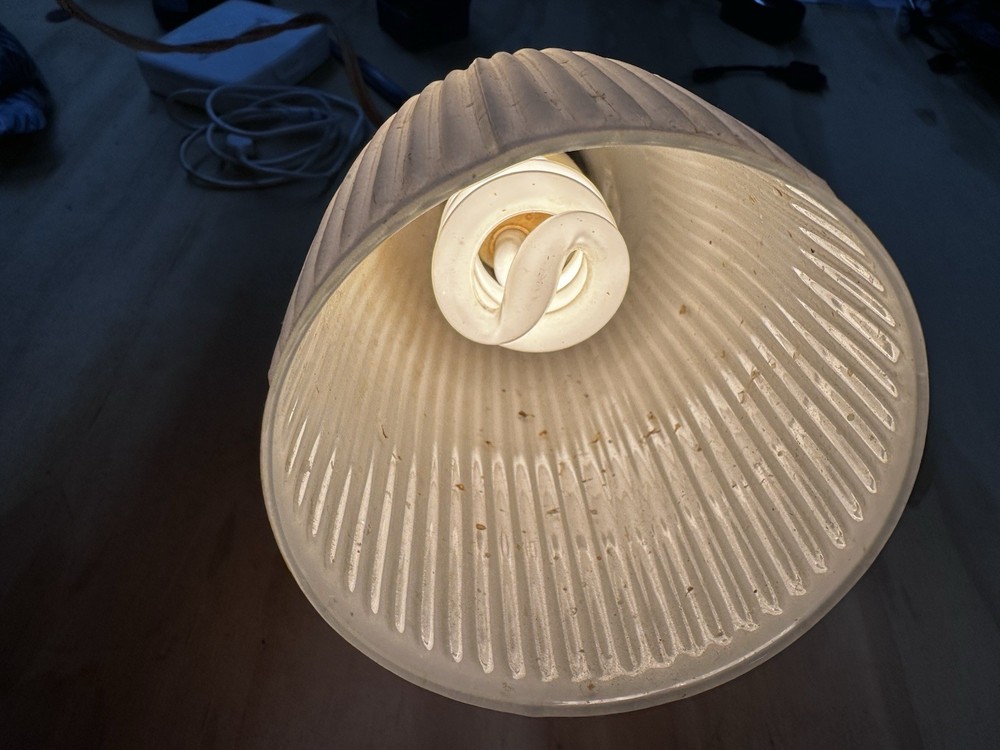 Vintage 70’s Orange Deco Wall Light