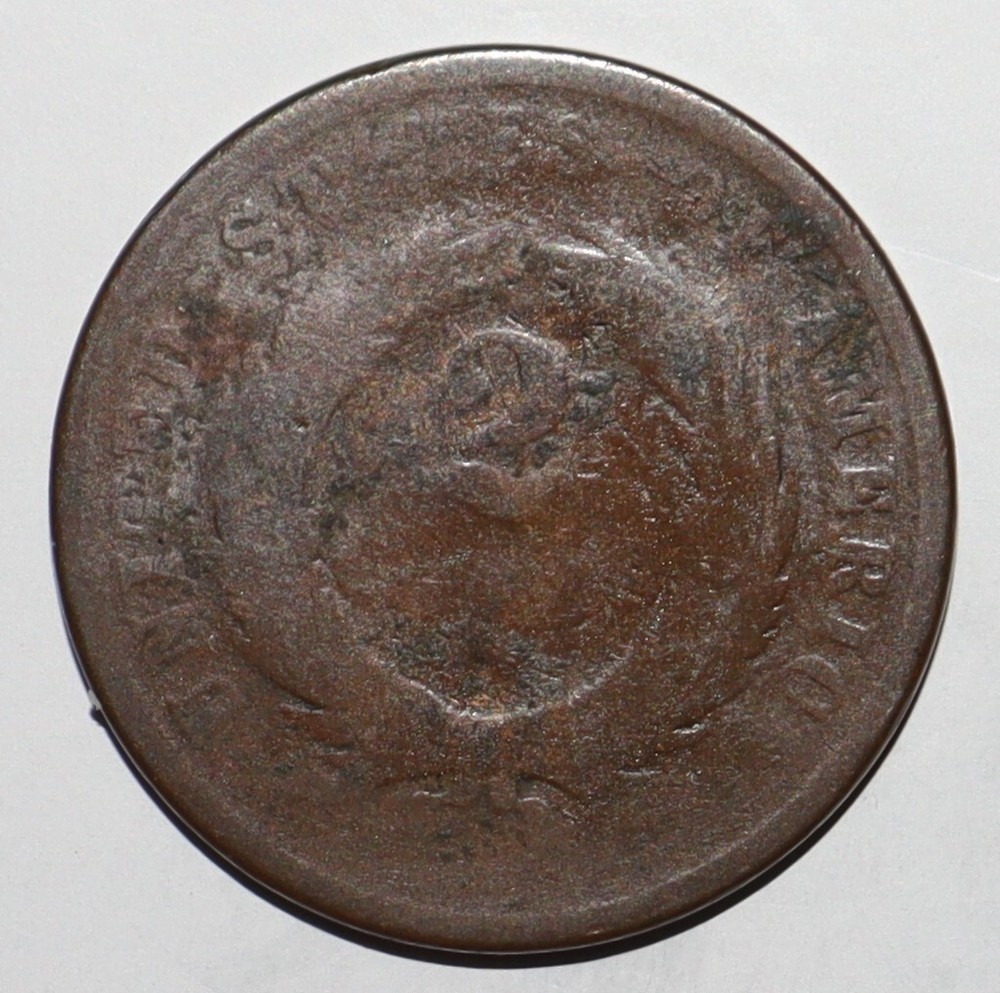 1864 Two Cent Piece Good (I166)