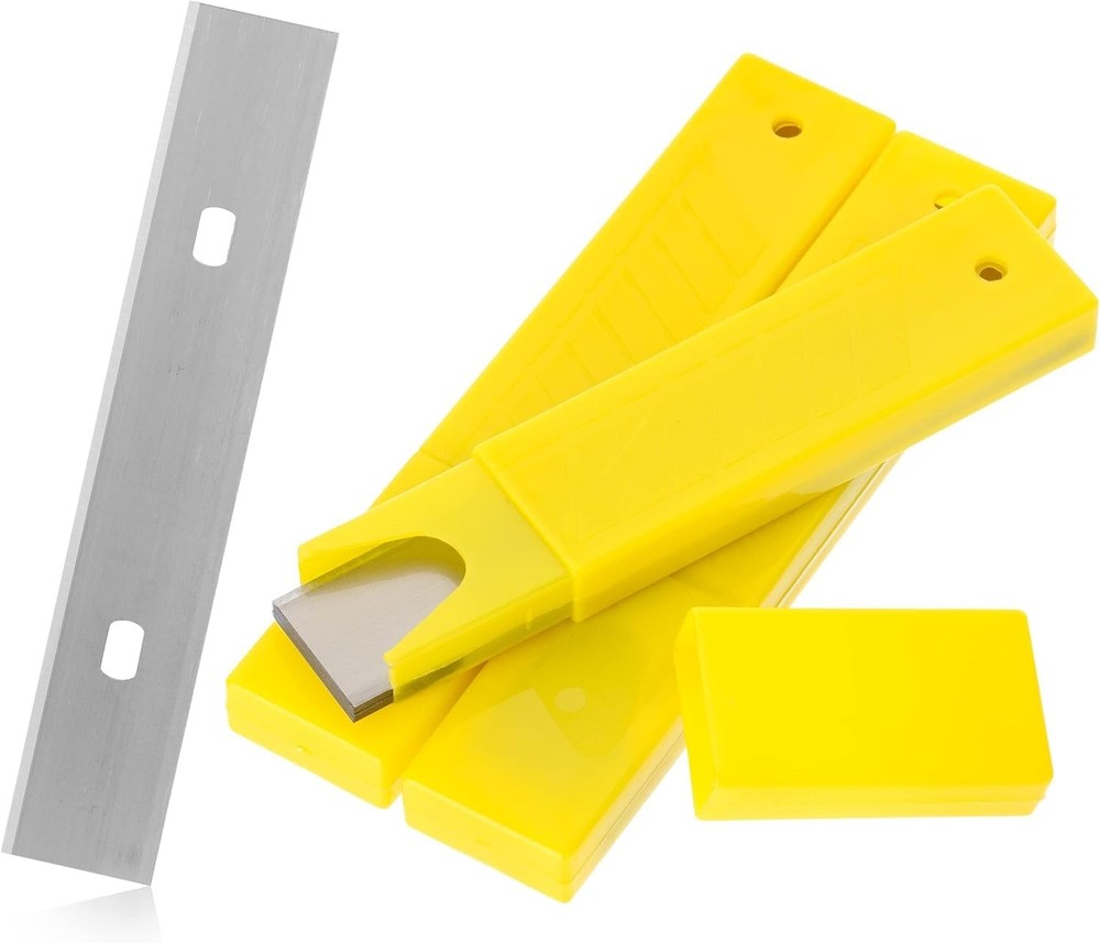 Replacement Scraper Blades, 4 Inch, 30 Pcs, Scraper Blades, Floor Scrappe