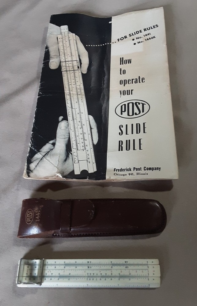 "Post" Slide Ruler # 1441