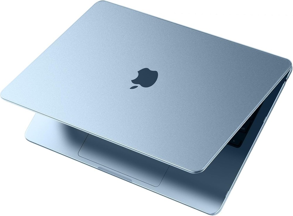 Sky Blue Clear Hard Shell Case for MacBook Air