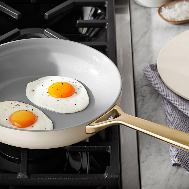 Member's Mark 11-Piece Modern Ceramic Cookware Set (Assorted Colors)