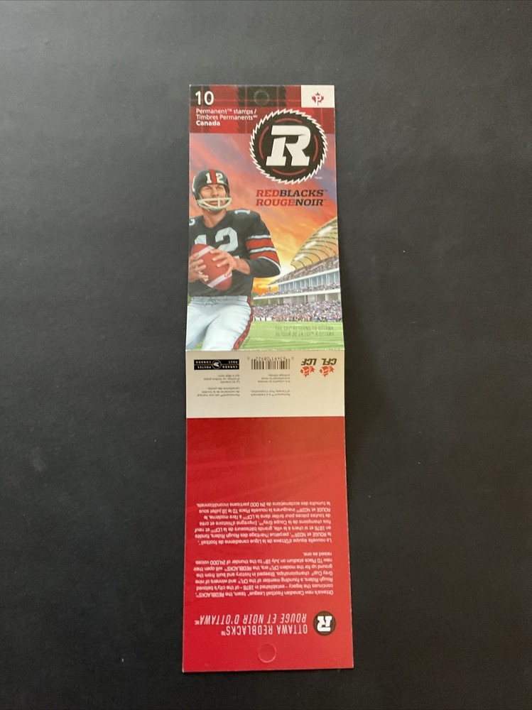 2014 Canada # 2755a , OTTAWA REDBLACKS , Booklet .