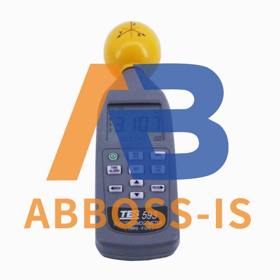 1x TES593 EMF Meter Triaxial Data Logger The Electromagnetic Radiation Detector