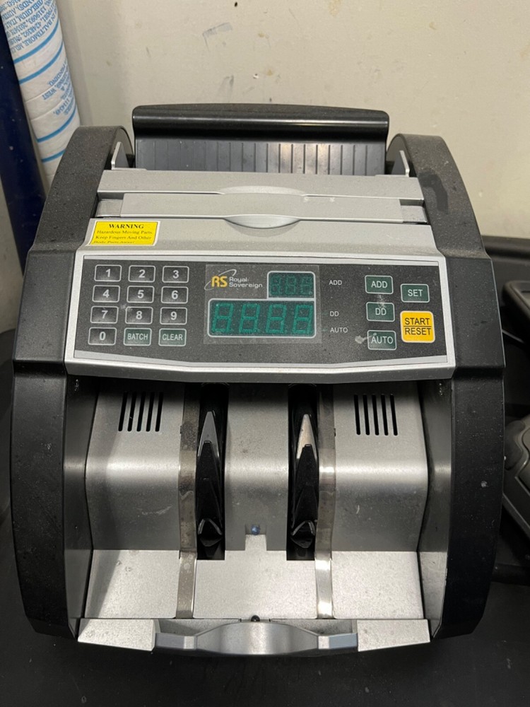 Money bill counter machine