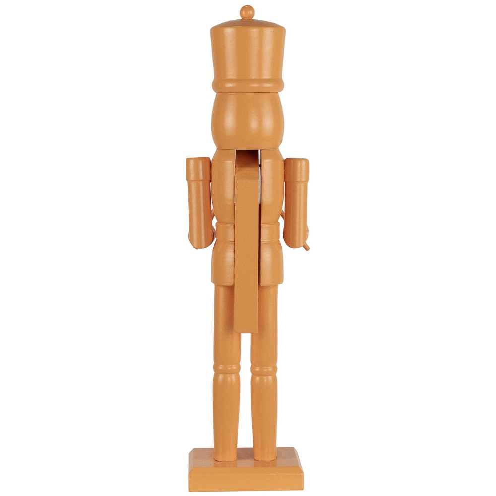 Northlight Drummer Soldier Nutcracker Christmas Figure - 15" - Solid Orange