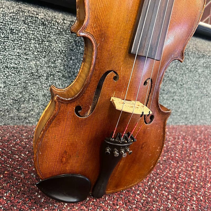 Made In Germany Stradivarius Copy 3/4 Violin w/Case