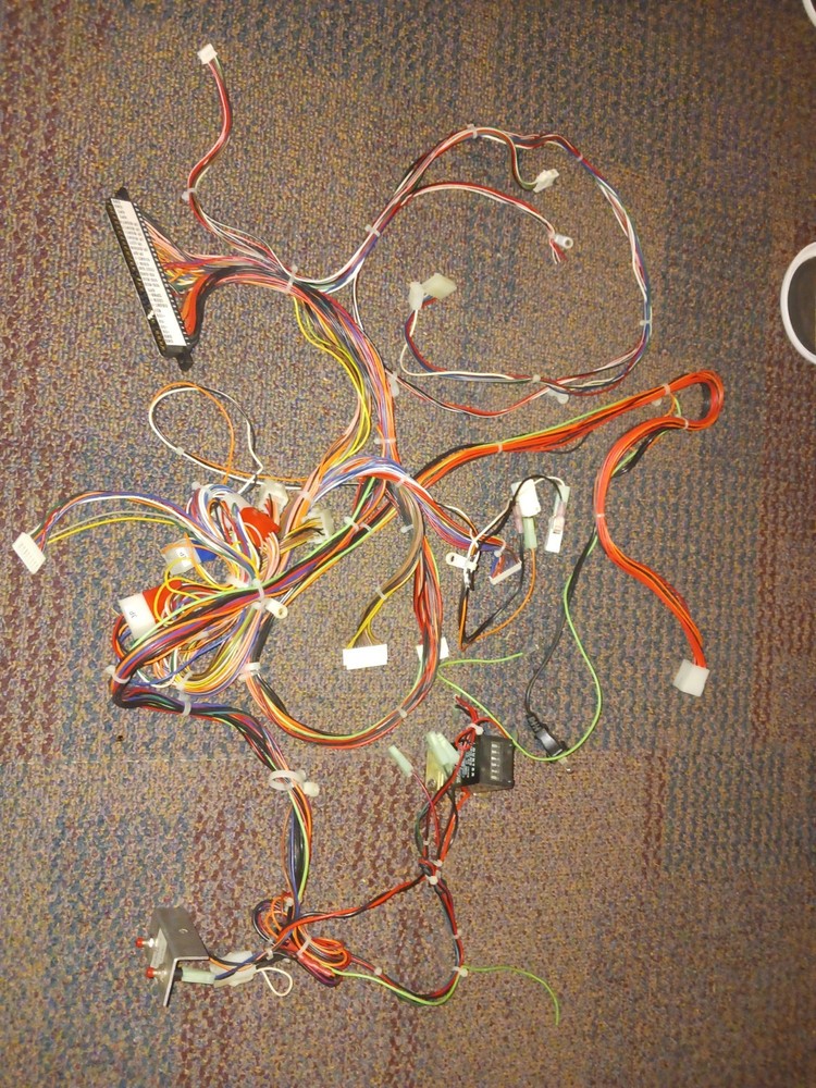 Sammy Atomiswave Jamma Wiring Harness
