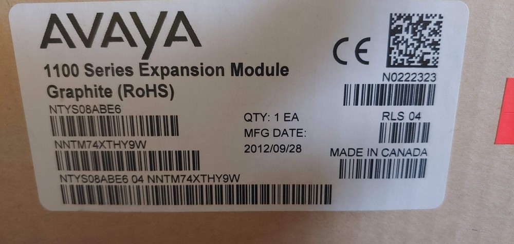 Avaya 1100 Series Expansion Module Graphite