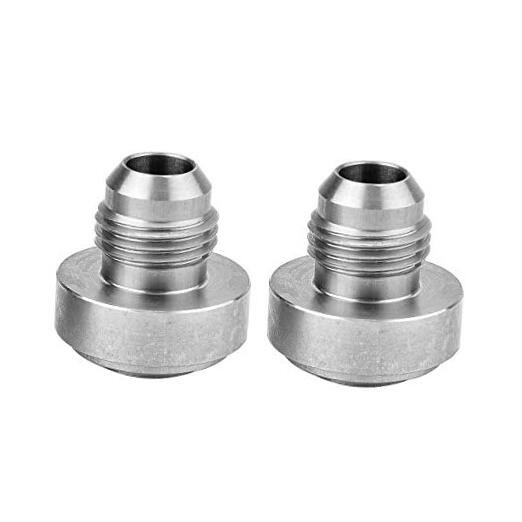 Male Weld on Bung Fitting Stainless SteelPcs 6AN 2