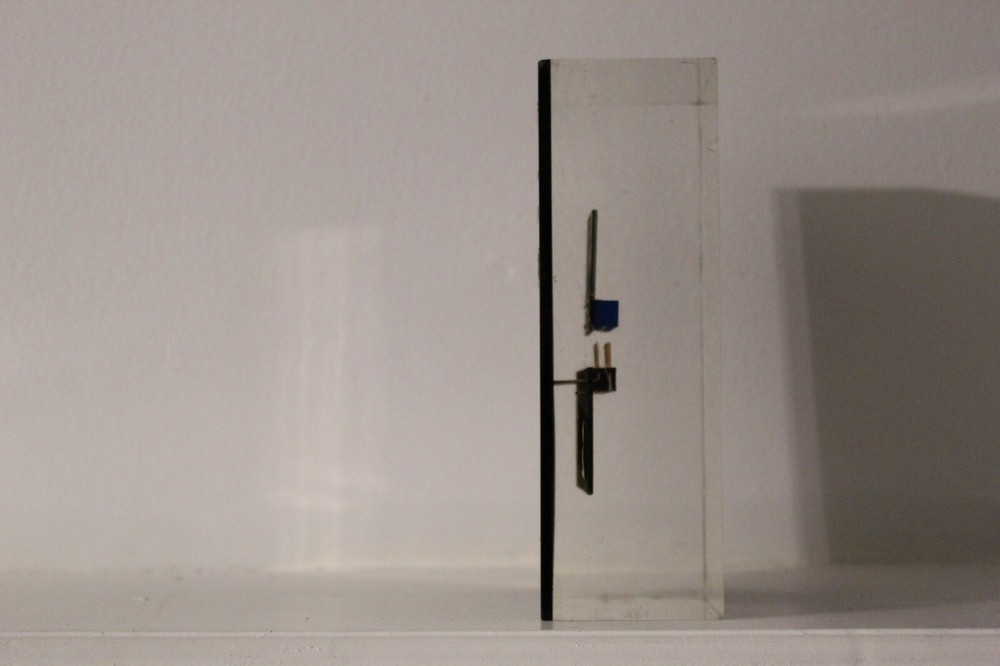 Vintage Lucite Computer Parts Display Amp Inc