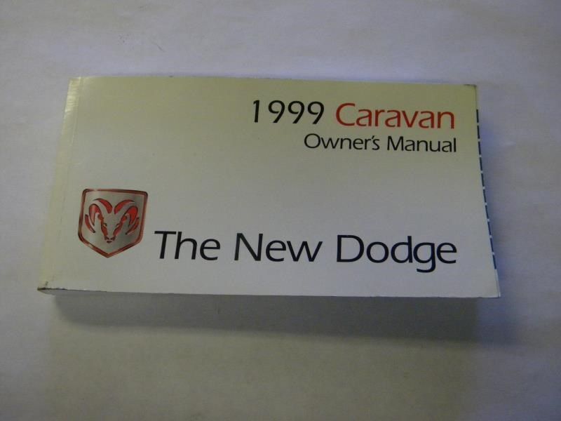 CARAVAN   1999 Owners Manual 107105