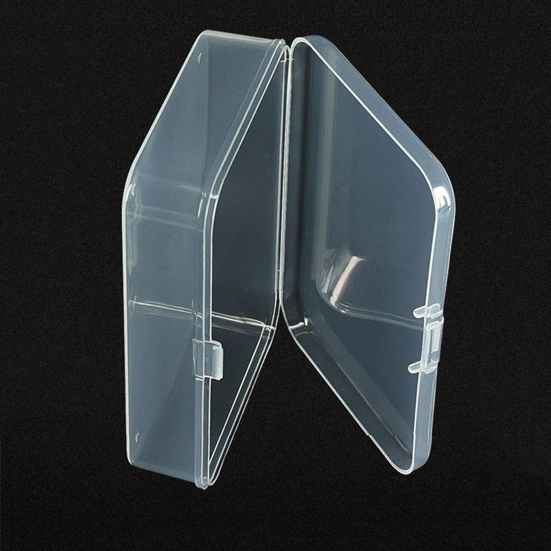 Plastic Box Rectangle Keeper Transparent Crafts Organizer 5pcs Storage