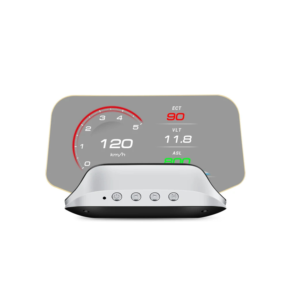 C3 Universal Digital Board OBD2 Speedometer Headup Display Multifunction Screen