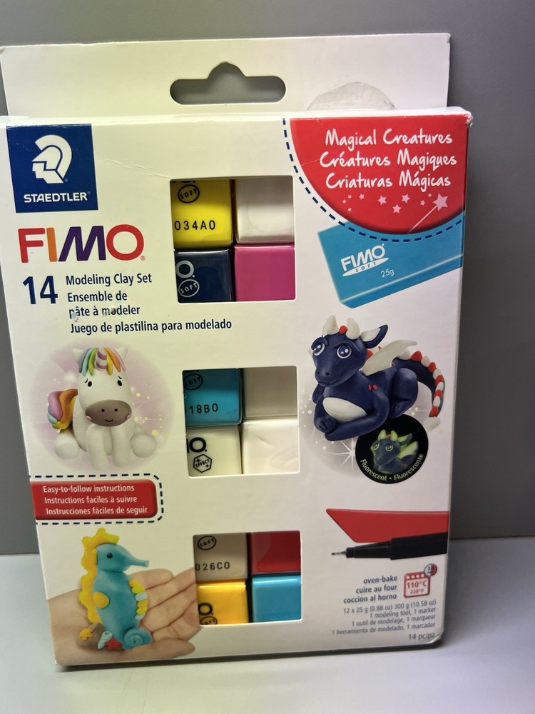 Staedtler Fimo Modeling Clay Set New Open Box