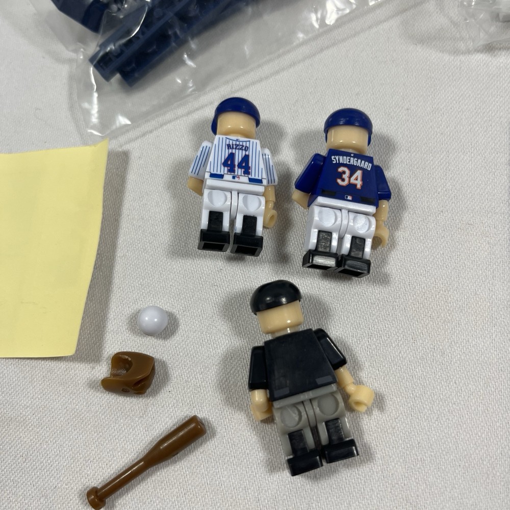 2017 BUILDING SET BASEBALL MISSING HOME PLATE