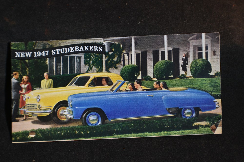 New 1947 Studebakers Brochure