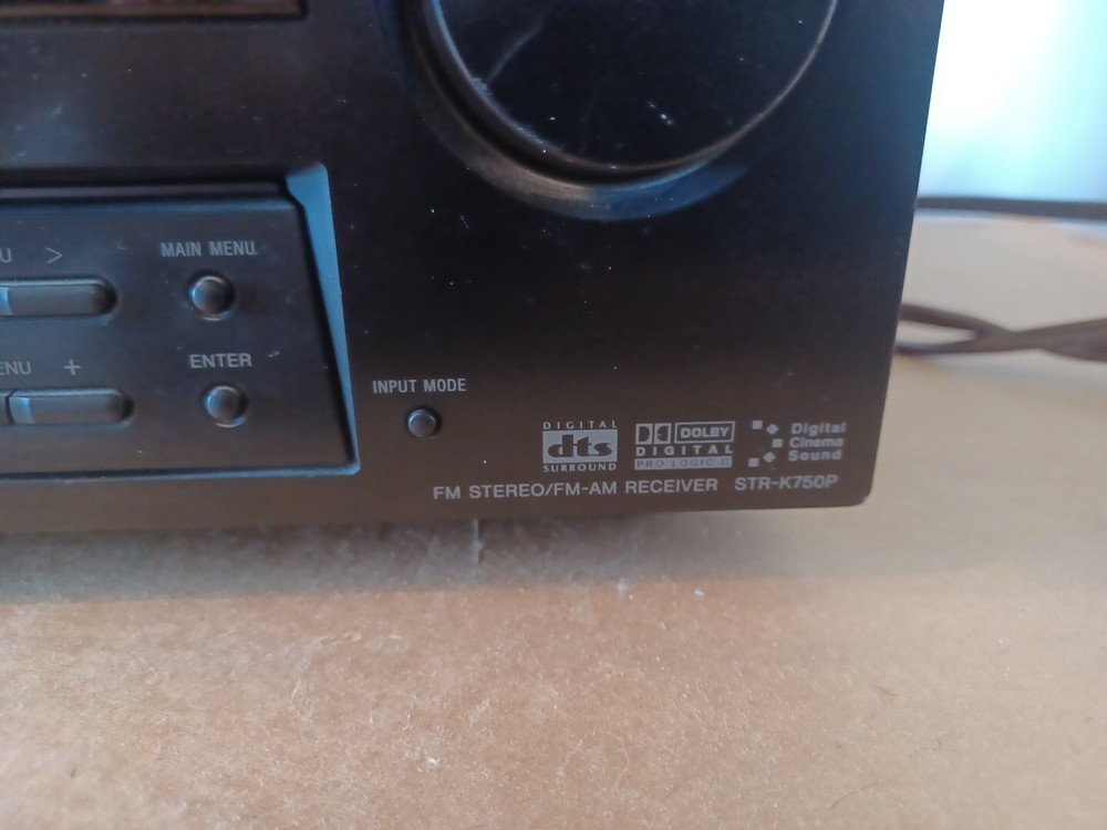 Sony Dolby Prologic II With Remote And Instructions. Tested