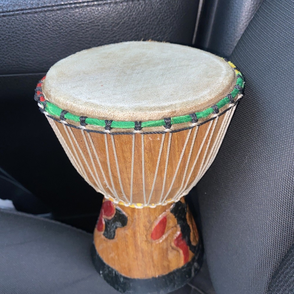 decorative djembe drum
