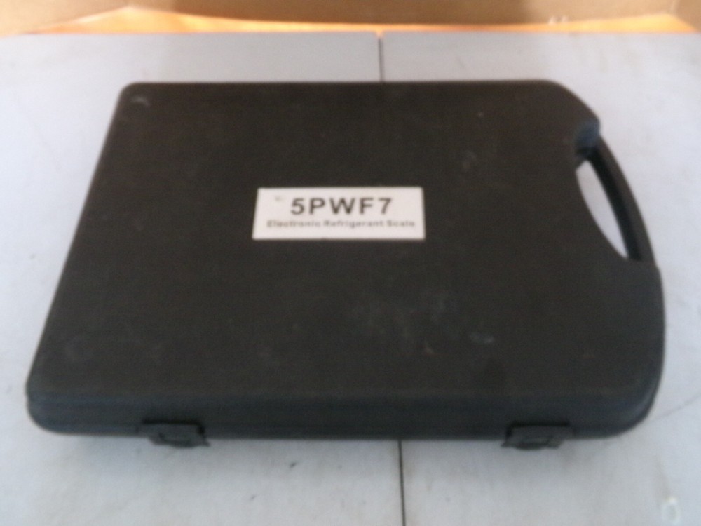 ZORO 5PWF7 PROGRAMMABLE REFRIGERANT SCALE