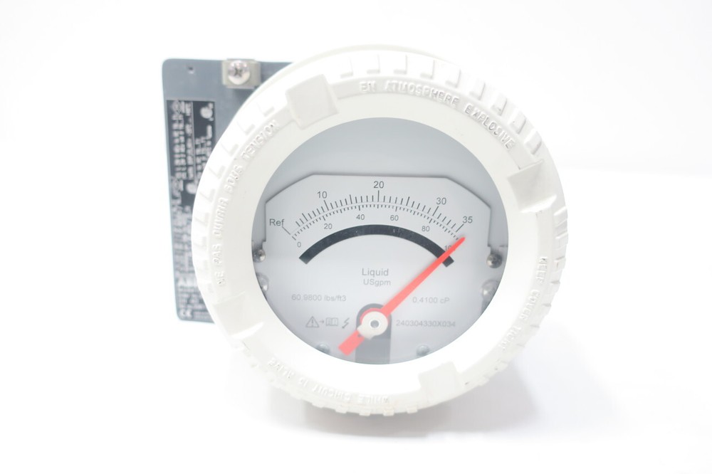 Abb FAM541A2F4F1 Variable Area Flow Meter 0-35gpm
