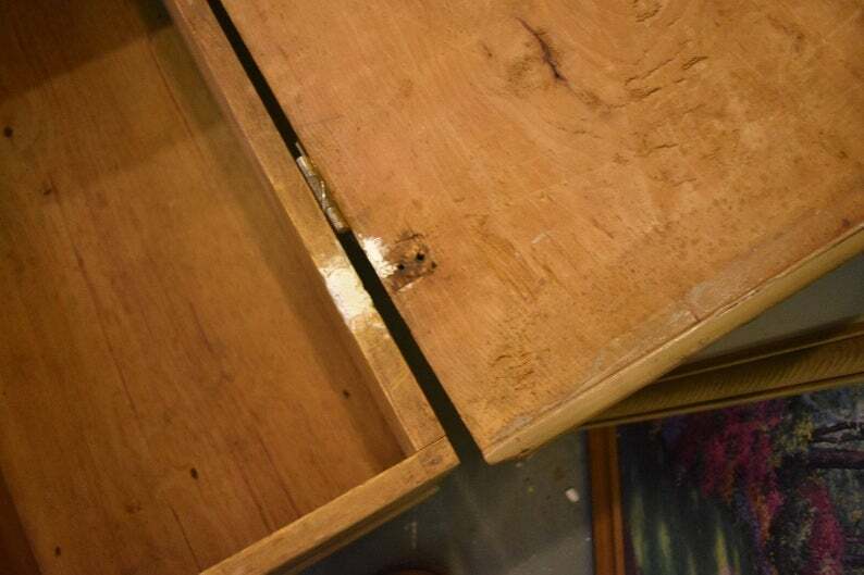 Antique 1800’s 6 Board Primitive Blanket Chest